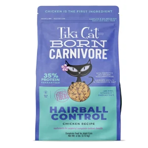 Tiki Pet Cat Born Carnivore Hairball Chicken 3 lb