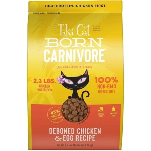Tiki Pet Cat Carnivore Grain-Free Chicken and Egg, 2.8 lb