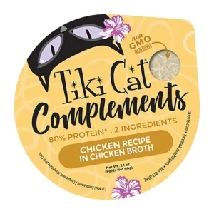 Tiki Pet Cat Complements Chicken, 2.1 oz 8 ct