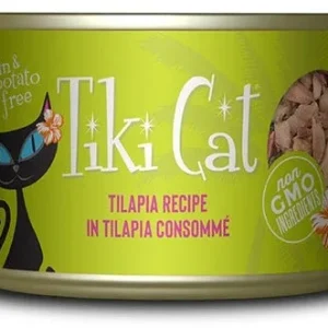 Tiki Pet Cat Kapi'olani Luau Tilapia 6 oz. 8 ct