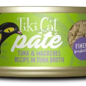 Tiki Pet Cat Luau Pate Ahi Tuna and Mackerel 5.5 oz. 8 ct