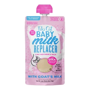 Tiki Pet Cat Milk Replacer Kitten Goat Milk, 6 oz each, Case of 6