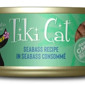 Tiki Pet Cat Oahu Luau Seabass 2.8 oz. 12 ct