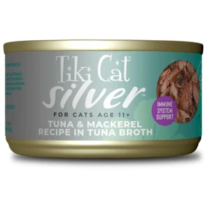 Tiki Pet Cat Silver Tuna & Mackerel 2.4 oz. 12 ct