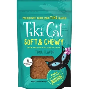 Tiki Pet Cat Soft Chewy Tuna 2 oz (8 case)