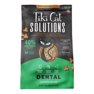 Tiki Pet Cat Solutions Dental Chicken 5.6 lb