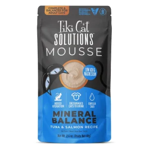 Tiki Pet Cat Solutions Mousse Mineral Balance, 2.4 oz each, Case of 12