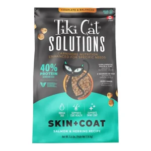 Tiki Pet Cat Solutions Skin & Coat Salmon 5.6 lb