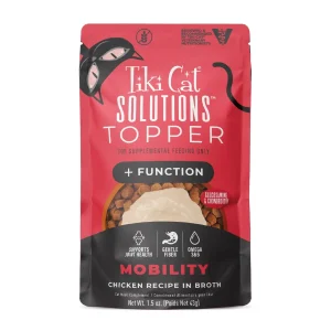 Tiki Pet Cat Solutions Topper Mobility, 1.5 oz each, Case of 12