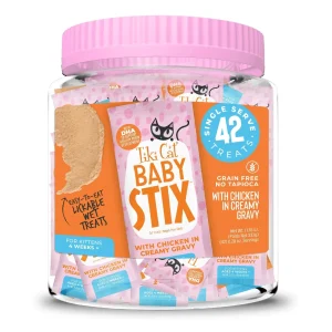 Tiki Pet Cat Stix Kitten Chicken, 0.28 oz each, Case of 42