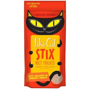 Tiki Pet Cat Stix Mousse Salmon 3 oz. 12 ct