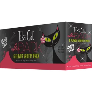 Tiki Pets Cat After Dark 2.8 oz. Variety Pack 12 ct