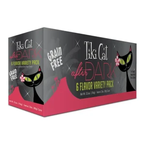 Tiki Pets Cat After Dark 5.5 oz. Variety Pack 8 ct