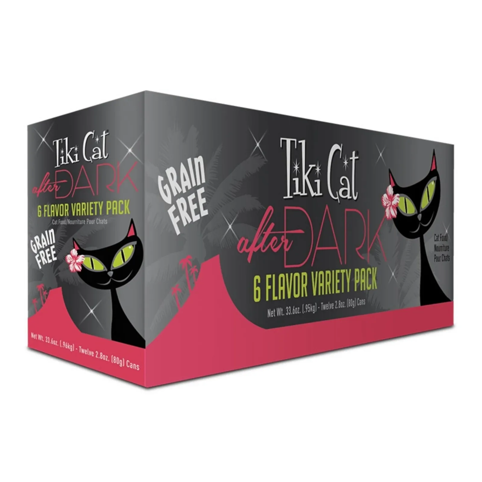 Tiki Pets Cat After Dark 5.5 oz. Variety Pack 8 ct
