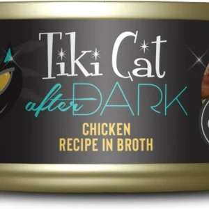 Tiki Pets Cat After Dark Chicken 2.8 oz, 12 ct