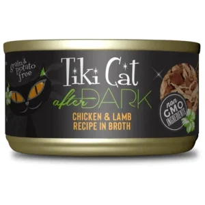 Tiki Pets Cat After Dark Chicken and Lamb 2.8 oz. 12 ct
