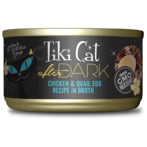 Tiki Pets Cat After Dark Chicken and Quail, 2.8 oz 12 ct