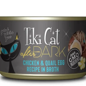 Tiki Pets Cat After Dark Chicken and Quail, 5.5 oz 8 ct