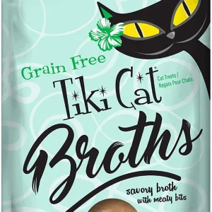 Tiki Pets Cat Broth Tuna 1.3 oz. Pouch 12 ct