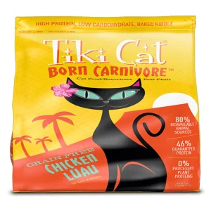 Tiki Pets Cat Carnivore Luau Dry Cat Food - Chicken, 11.1 lb
