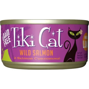 Tiki Pets Cat Hanalei Luau Salmon, 2.8 oz 12 ct