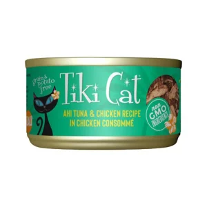 Tiki Pets Cat Hookena Luau Tuna and Chicken, 2.8 oz 12 ct