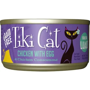 Tiki Pets Cat Koolina Luau Chicken and Eggs, 2.8 oz 12 ct