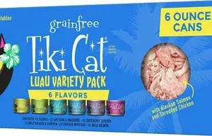 Tiki Pets Cat Luau 6 oz. Variety Pack 8 ct