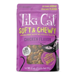 Tiki Pets Cat Soft & Chewy Chicken 6 oz