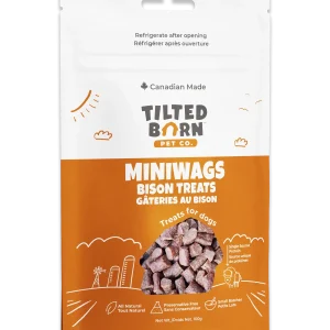 Tilted Barn Pet Co. - Bison Miniwags Treats For Dogs 100g/3.53 oz