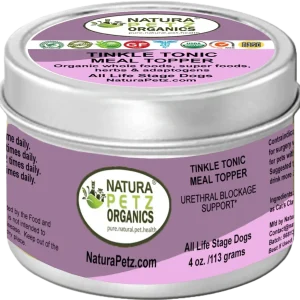 Tinkle Tonic Meal Topper* Urethral Blockage Support For Dogs And Cats*