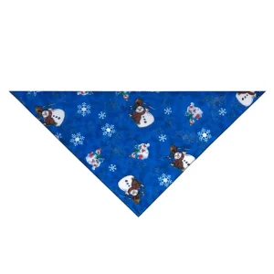 Top Performance Seasonal Snowflakes Dog Bandana