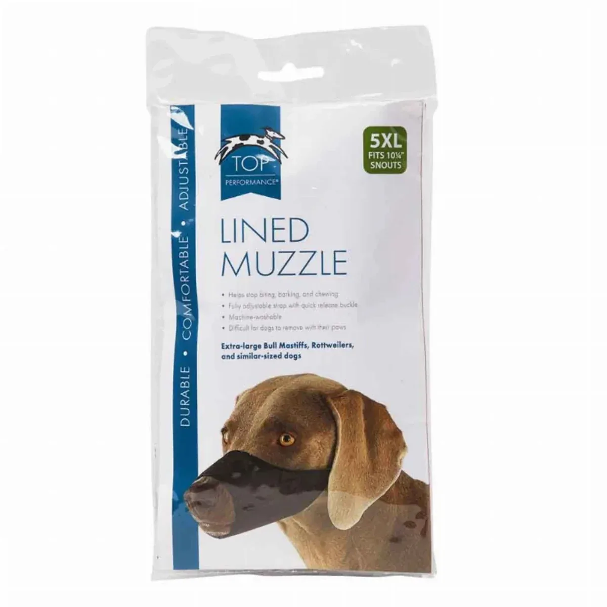 TP Lined Nylon Muzzle 10.25Insnout 5XL - Image 2