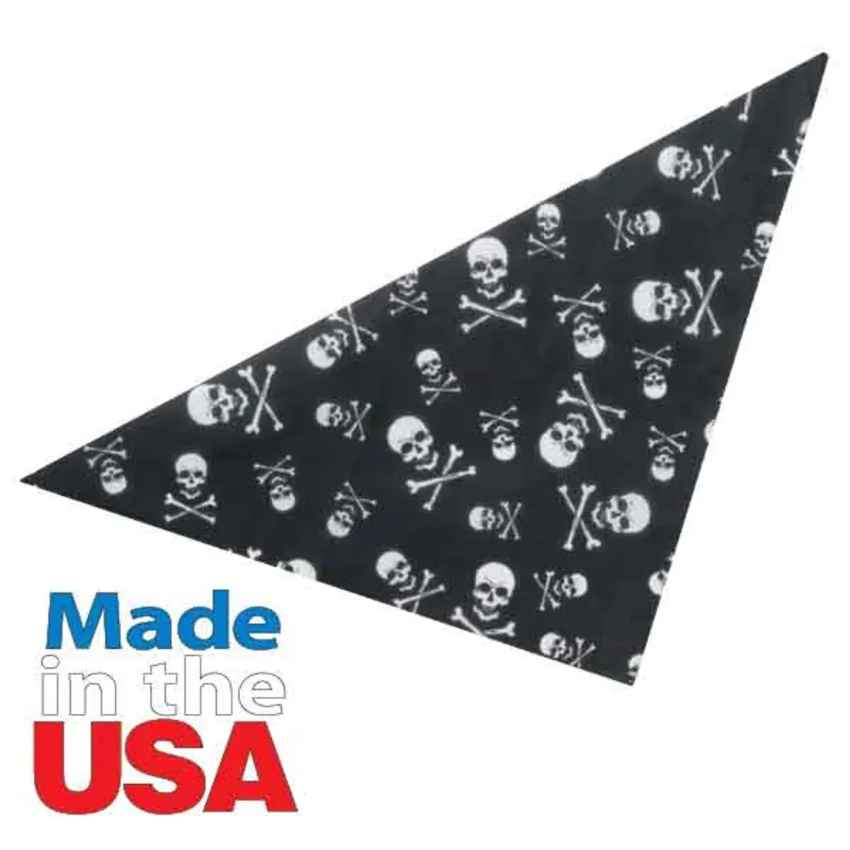 TP Skulls & Crossbones Bandana Black - Image 2