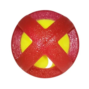 TPR-Coated Agility Tennis Ball Dog Toy