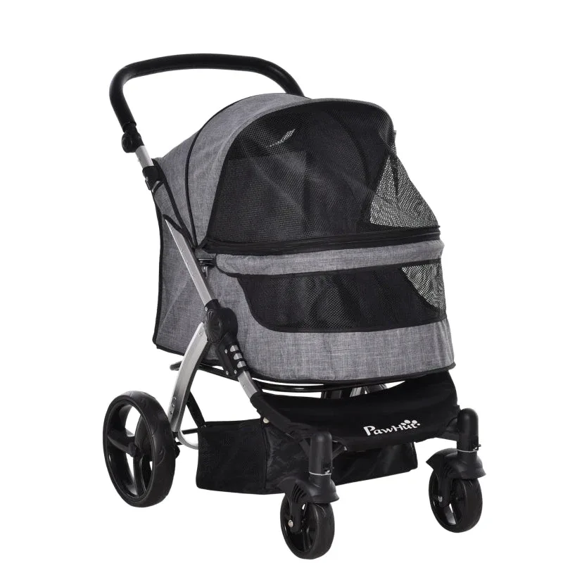 Travel Pet Stroller with Adjustable Handlebar - Image 2