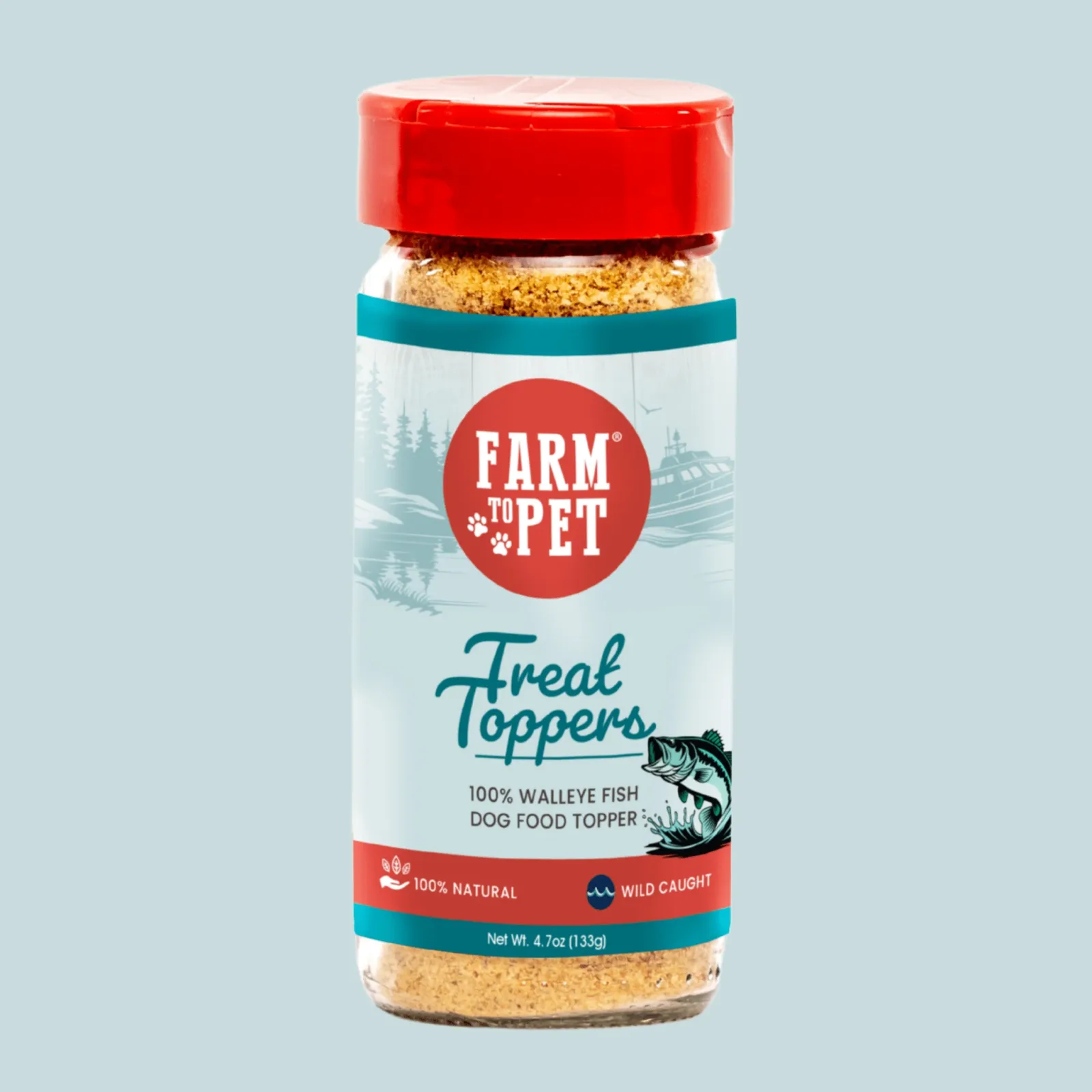 Treat Topper Fish Dog Food Topper