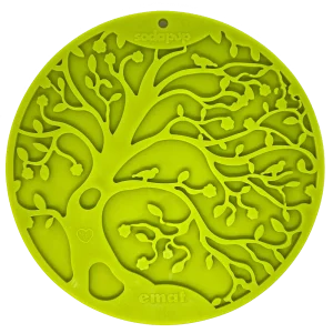 Tree of Life eMat - Enrichment Lick Mat For Dogs and Cats - With Suction Cups
