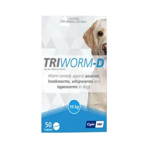 Triworm-D: best dewormer for dogs | Triworm D dosage