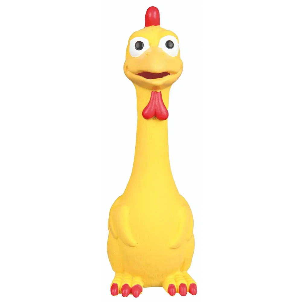 Trixie Bird Latex Toy for Dogs (Yellow)