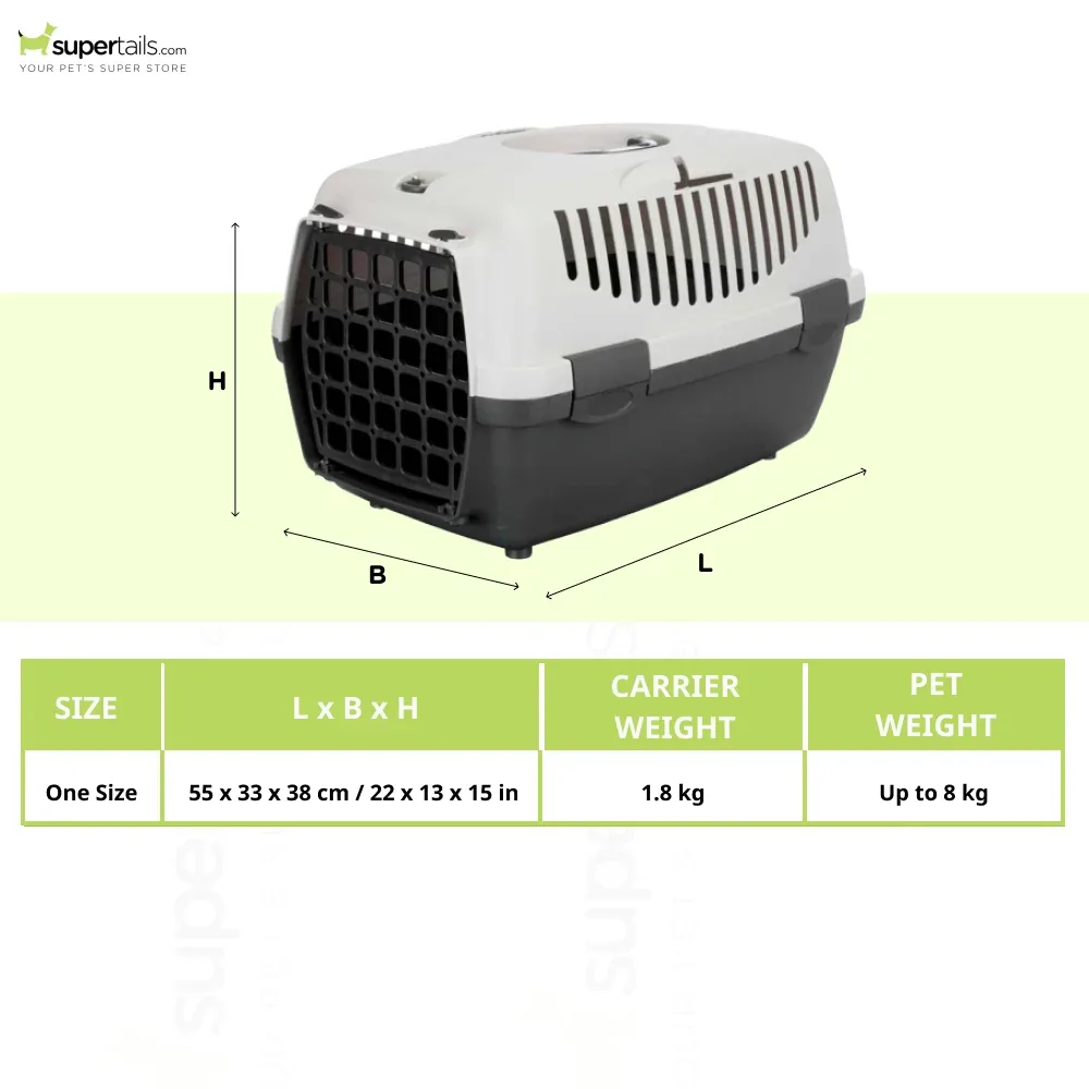 Trixie Capri 2 Transport Carrier for Dogs and Cats (Light Lilac) - Image 2
