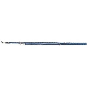 Trixie Cavo Adjustable Leash for Dogs (Indigo/Royal Blue)