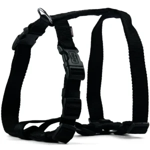 Trixie Classic H Harness for Dogs (Black)