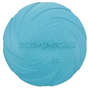Trixie Floatable Natural Rubber Disc Toy for Dogs (Blue)