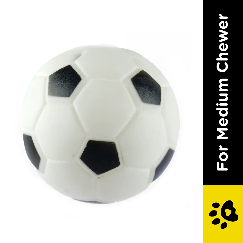 Trixie Football Viny Squeaky Chew Toy for Dogs - Image 2