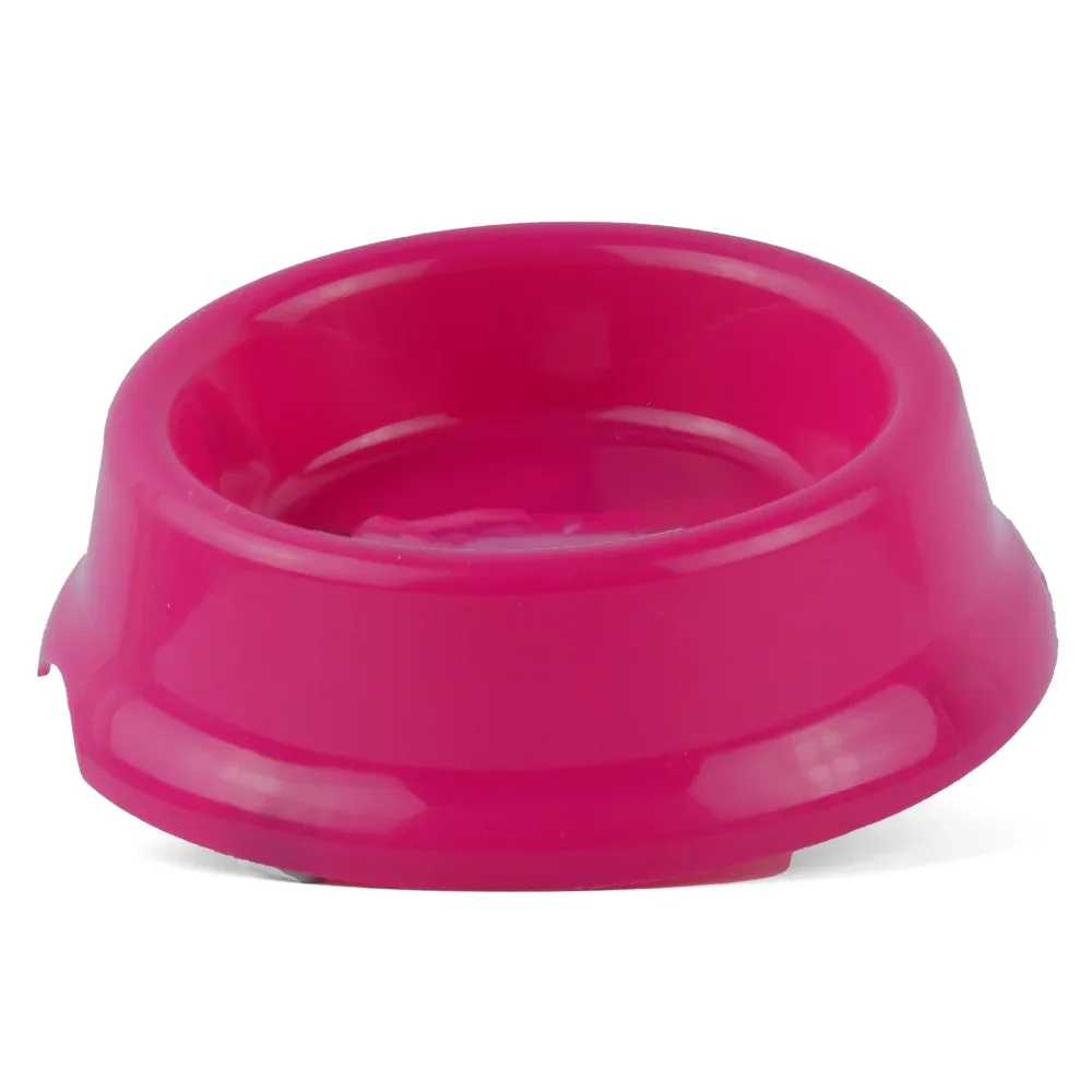 Trixie Non Slip Plastic Bowl for Dogs (Pink) - Image 2