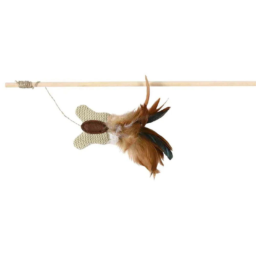 Trixie Playing Rod With Butterfly Teaser Interactive Toy for Cats - Image 2