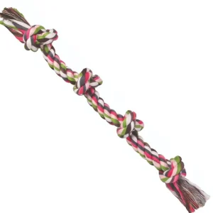 Trixie Playing Rope with Knots Toy for Dogs (Pink)