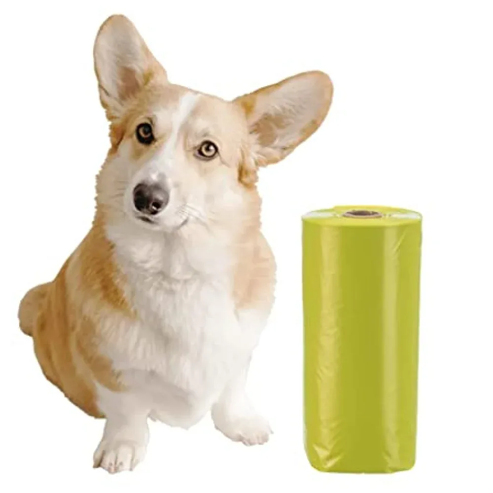 Trixie Poop Bags Lemon Scented for Dogs (Yellow) - Image 2