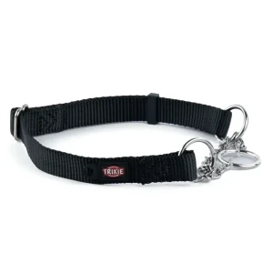Trixie Premium Choke Collar for Dogs (Jet Black)